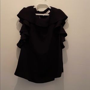 Amanda uprichard ruffle sleeve